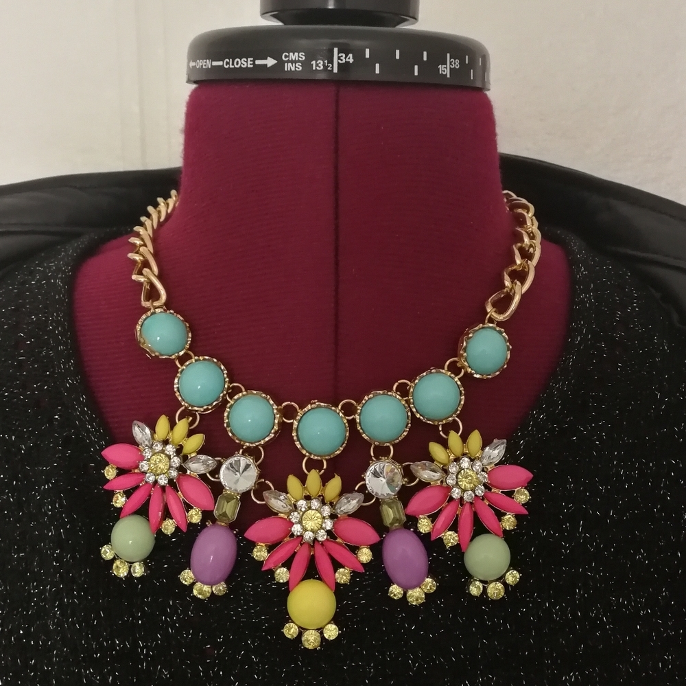 Fashion Jewelry Macaron color stylish necklace